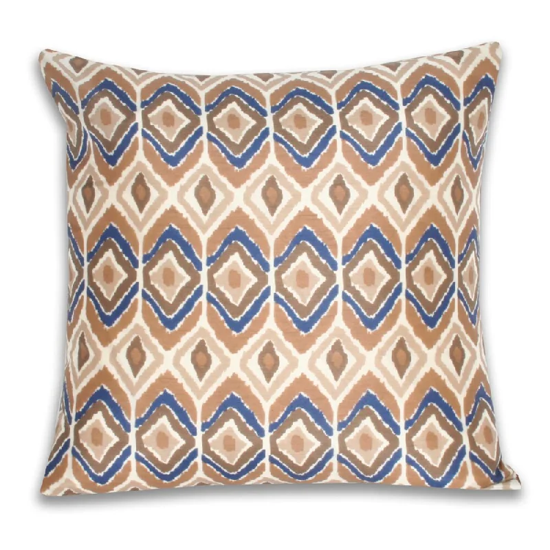 Travel Pillows for Long JourneysChrissy Vintage Printed Reversible 20-inch Decorative Pillow