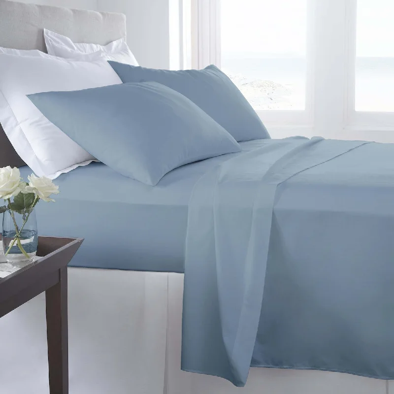 Hypoallergenic Silk Sheets for Sensitive SleepersPortland Place - 300 Thread Count, Combed Egyptian Cotton Sateen Sheet Sets
