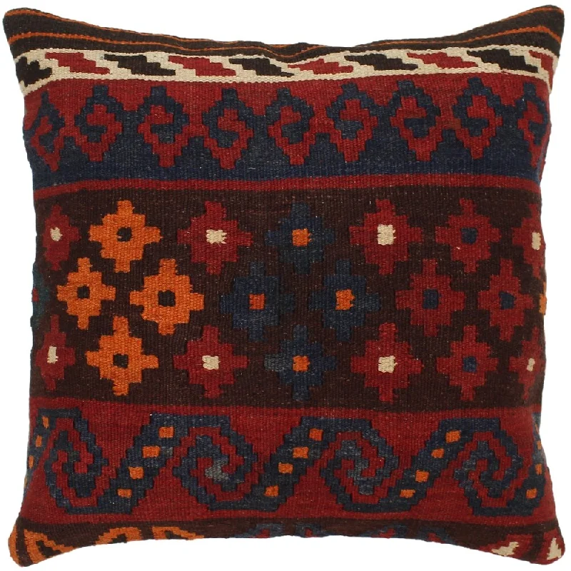 Memory Foam Pillows for Neck SupportDaniel Brown/Red Hand-Woven Kilim Throw Pillow - 1'5 x 1'6 Memory Foam Pillows for Neck SupportDaniel Brown/Red Hand-Woven Kilim Throw Pillow - 1'5 x 1'6