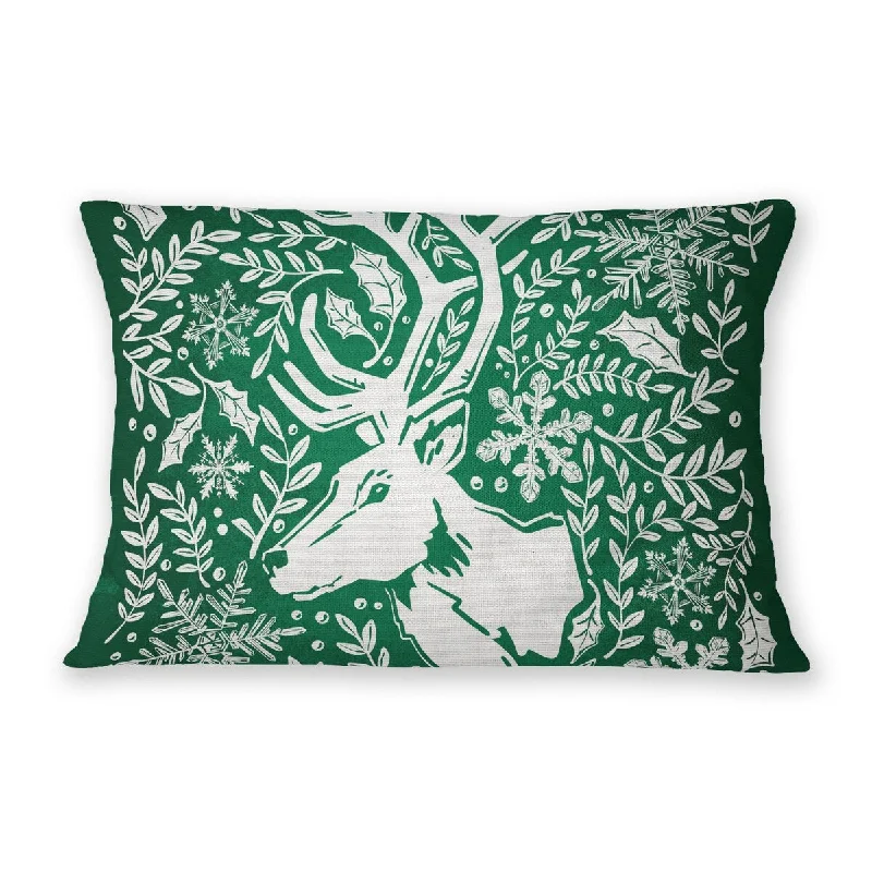 Kids Pillows with Fun DesignsSNOWY REINDEER Interior Collection