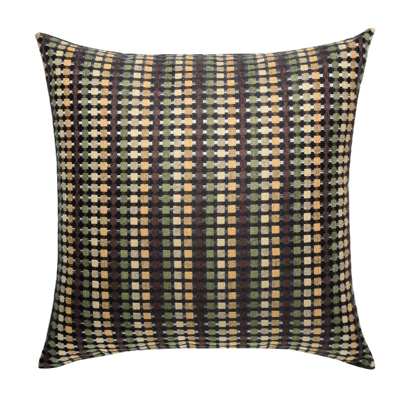 Round Pillows for Boho-Style InteriorsAmber Pattern Pillow