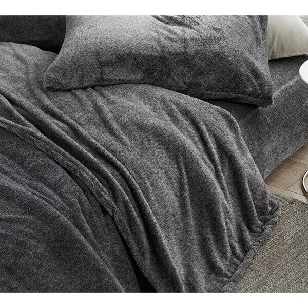 Hypoallergenic Silk Sheets for Sensitive SleepersComa Inducer Sheets - UB-Jealy - Slate Black
