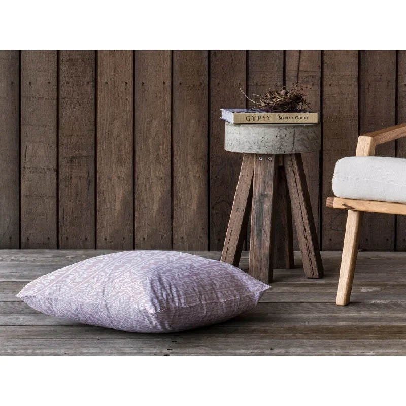Plush Pillows for a Cozy BedSOKHOM BLUSH Floor Pillow By Kavka Designs