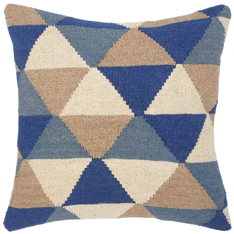 Silk Pillows for Smooth Skin and HairShabby Chic Olinda Hand Woven Turkish Kilim Pillow 18 in. x 18 in. Silk Pillows for Smooth Skin and HairShabby Chic Olinda Hand Woven Turkish Kilim Pillow 18 in. x 18 in.
