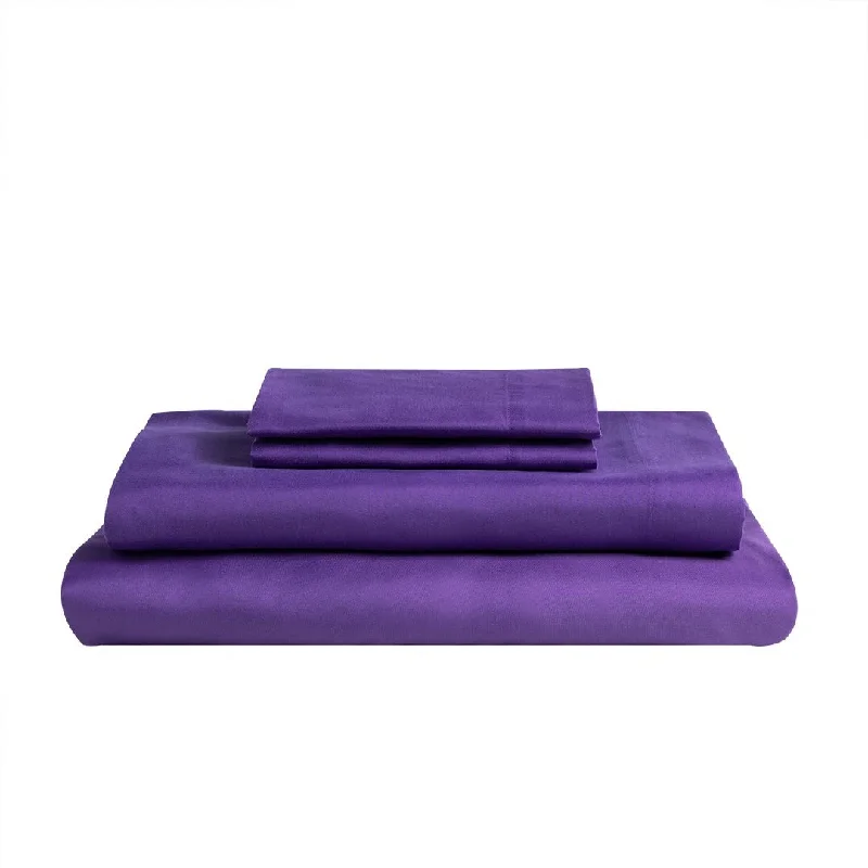 Flat Sheets with a High - Quality Finish for a Luxurious LookSoft & Cozy Brushed 3Pc 75Gsm Sheet Set Picasso Lily Twin