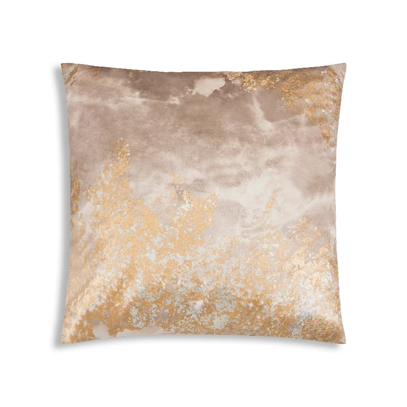 Pregnancy Pillows for Expectant MothersZen Gold Silver Velvet Pillow