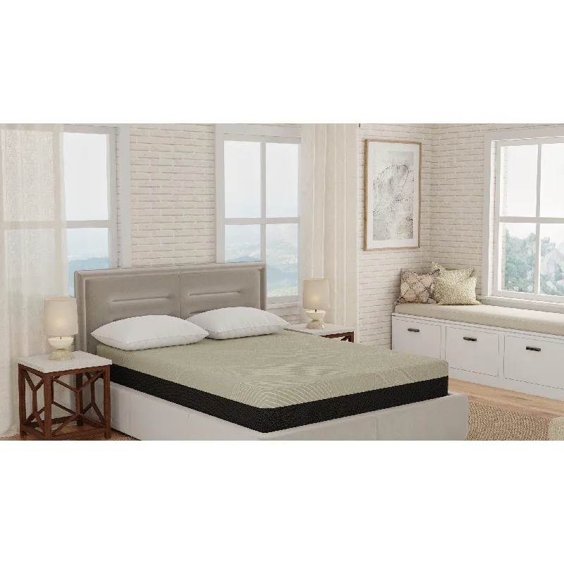 Bamboo - charcoal infused mattresses for odor absorptionComfort 12" Gel Memory Foam Twin