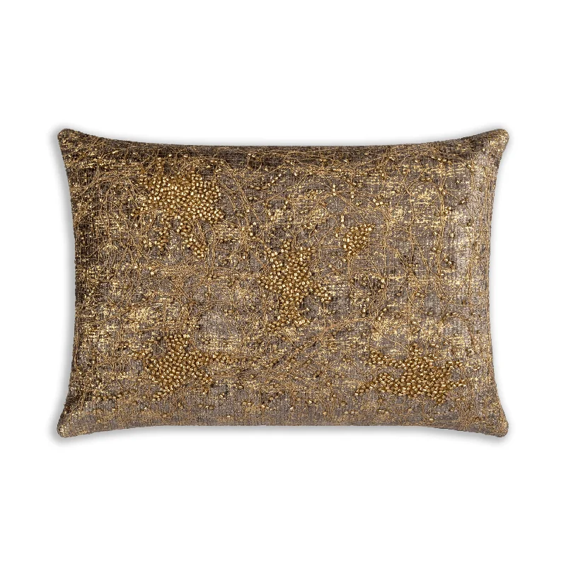 Kids Pillows with Fun DesignsAranka Silver And Gold Pillow