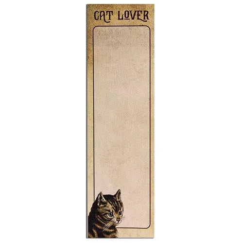 Bed skirts with a tie - back design for adjustabilityCat Lover Notepad