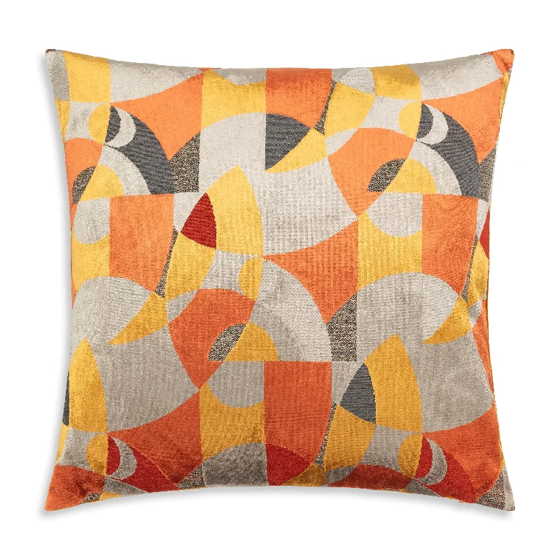 Back Support Pillows for Office ChairsAmber Abstract Mulitcolor Pillow