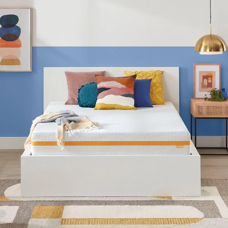 Wool - filled mattresses for natural insulation and moisture - wickingSimmons Easy Tote 9" Memory Foam Medium Smooth Top Mattress