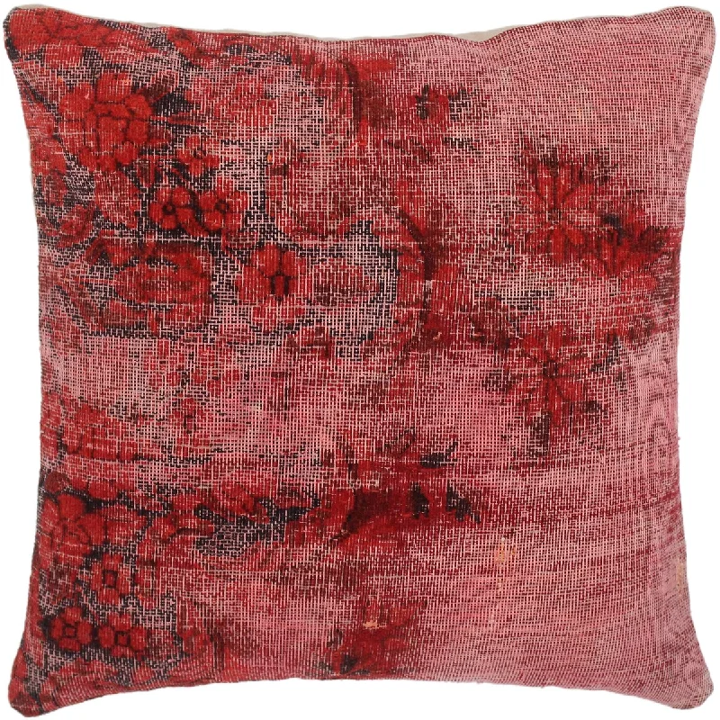 Travel Pillows for Long JourneysVintage Distressed Abe Handmade Pillow -20 in. x 20 in.