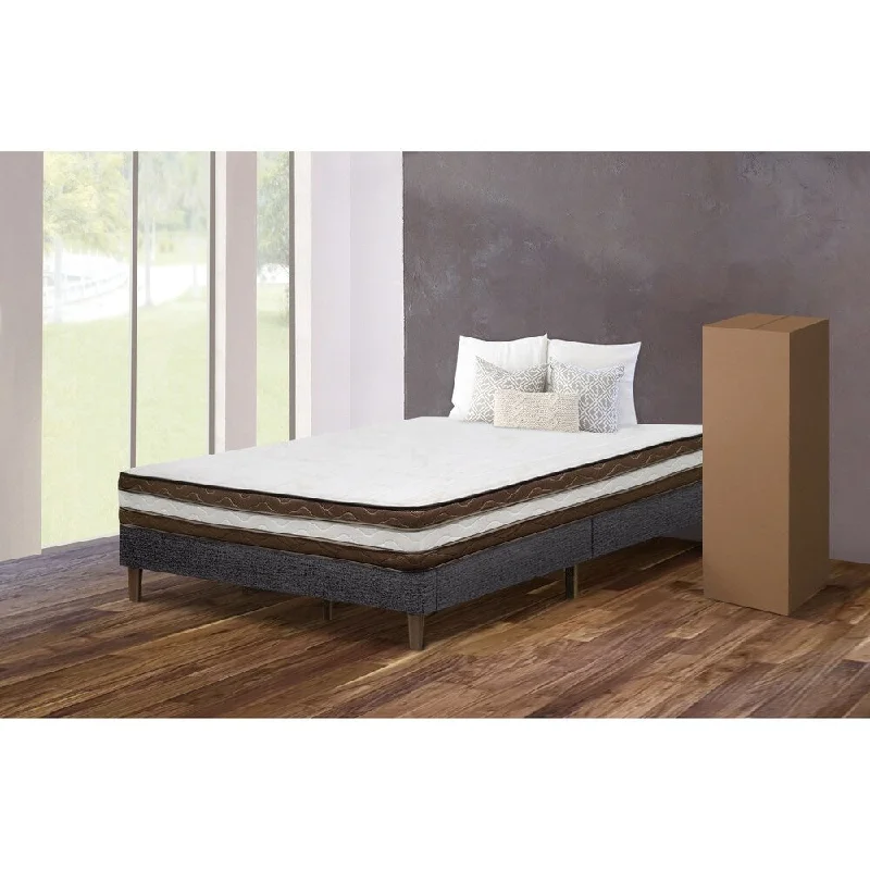 Gel - infused memory foam mattresses for cooler sleepPurest of America® Euro 2 Sided 4" Queen Mattress