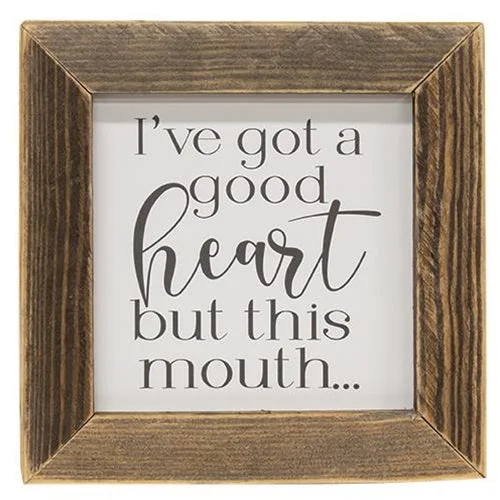 Bed skirts with a paisley print for an exotic feelI've Got A Good Heart Framed Print
