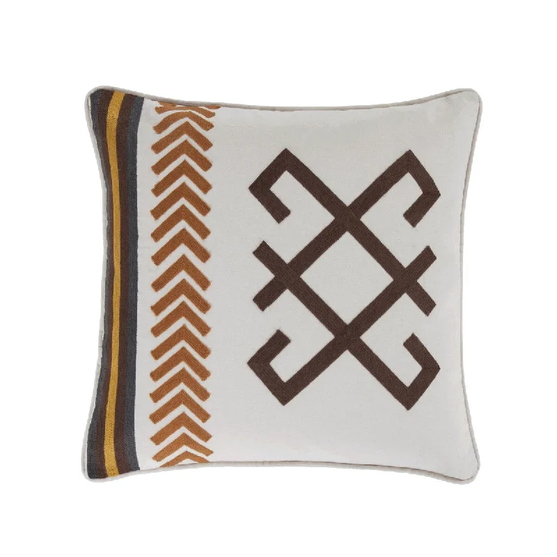 Orthopedic Pillows for Back Pain ReliefHiEnd Accents Toluca Embroidered Throw Pillow, 18"x18" Orthopedic Pillows for Back Pain ReliefHiEnd Accents Toluca Embroidered Throw Pillow, 18"x18"